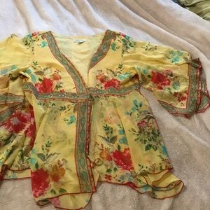 Beautiful Bohemian Top - never worn